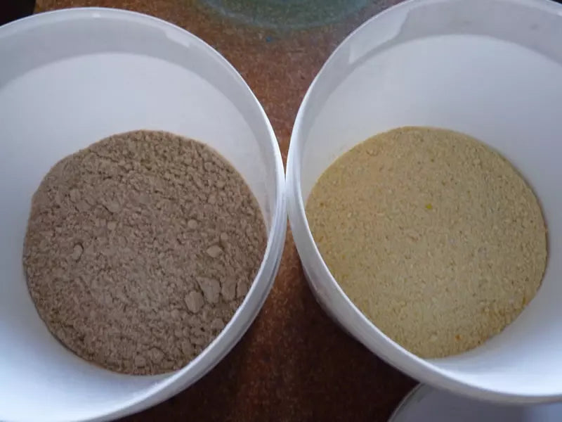 Les farines pour la conception de bouillettes à la pêche de la carpe
