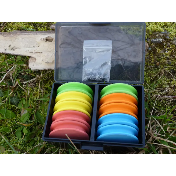 Boites rangement ligne pour pêche de la carpe au zig - Tackle carpe - Rouleaux mousse - Carpe Easy Shop