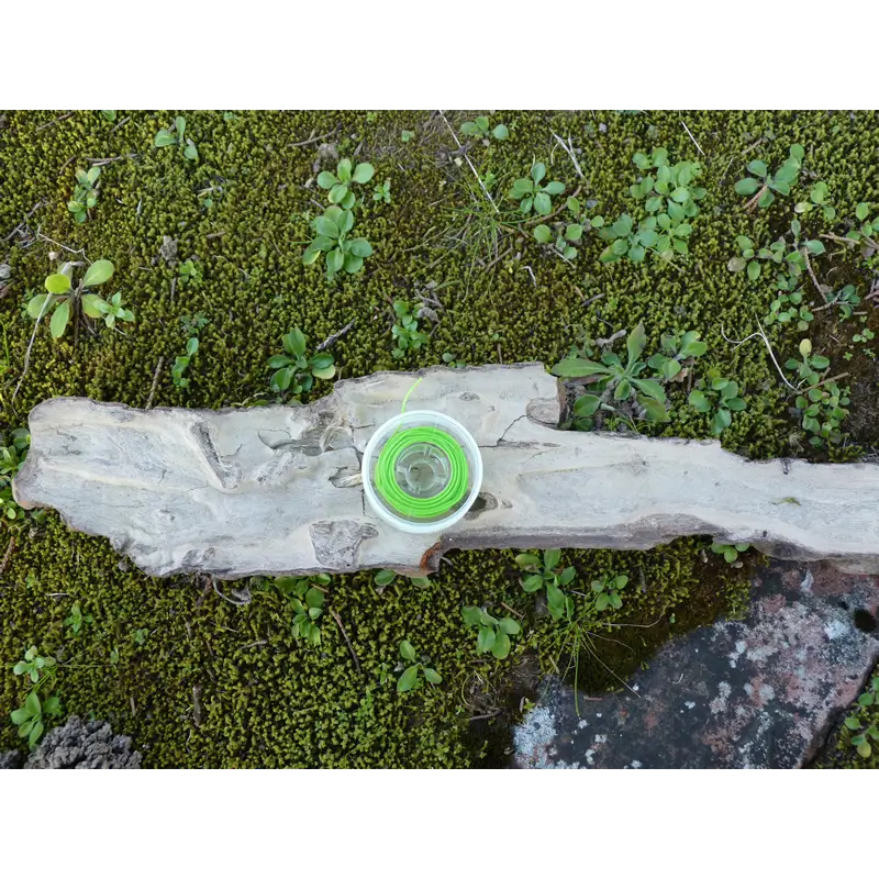 Fil marqueur élastique vert carpe pour repérage précis de la distance de pêche - Tackle carpe - Carpe Easy Shop