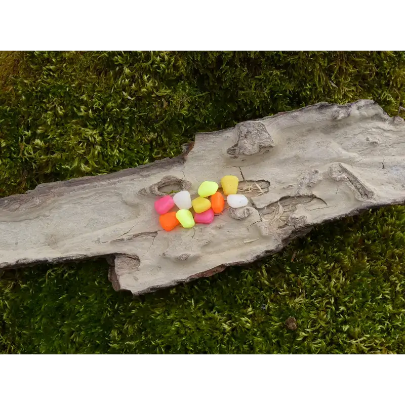 Maïs flottant en plastique à descente lente pour pêche à la carpe - Appât visuel attractif - Carpe Easy Shop
