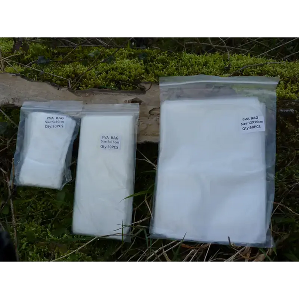 Sacs PVA solubles pour appâts carpe - Tackel carpe - Parfait pour amorçage ciblé - Carpe Easy Shop